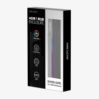 COFRE USB C 3.2 NVME/M.2 SATA RGB AURA SYNC MDR1 HIKSEMI